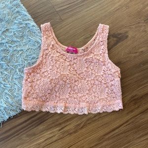 Baby Pink Crop Top Size Medium